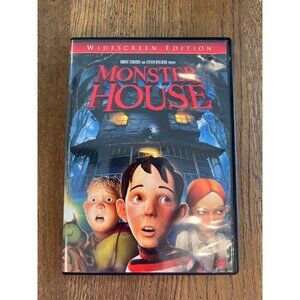 Monster House Widescreen Edition 2006 DVD Animated Movie Spielberg Pre-Owned